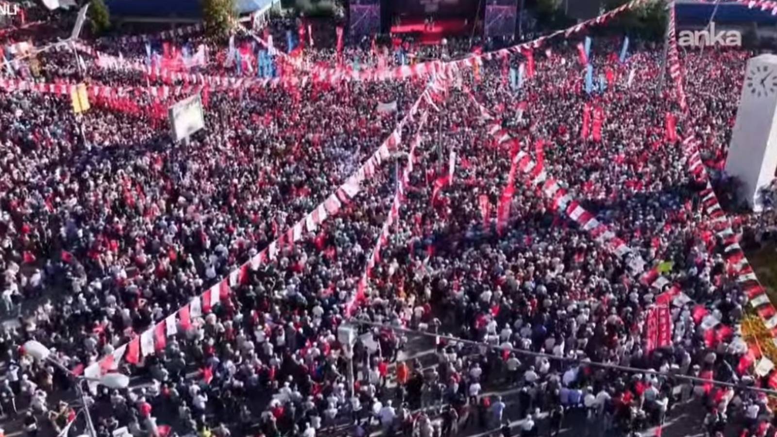 chp ankara il baskani umit erkoldan chpnin ankara mitingine iliskin aciklama caddelere sigmayan bir miting oldu dronla caddelerde ucunu bulamadilar Dd8dZwP3